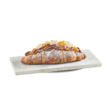 Croissant με πραλίνα υγείας και χαλβά