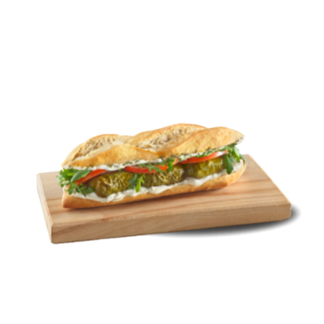 Sandwich με ντολμαδάκια και ταραμοσαλάτα