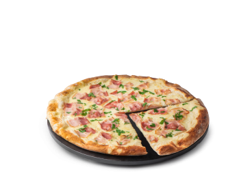 πίτσα καρμπονάρα, pizza carbonara